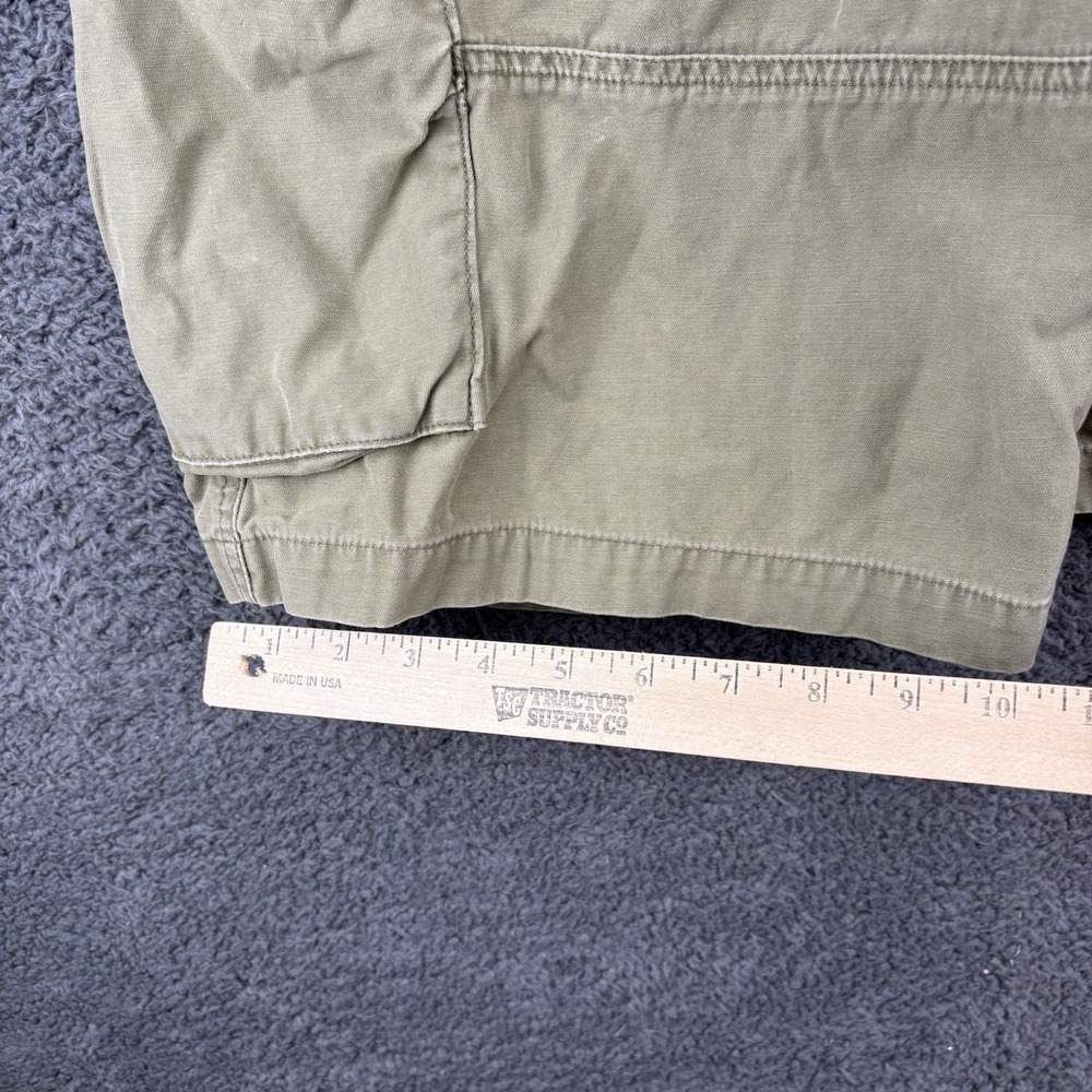 Polo Ralph Lauren Shorts Men 36 (35x9) Brill Khaki Y2k Surplus Chunky Cargo Army - Picture 8 of 11